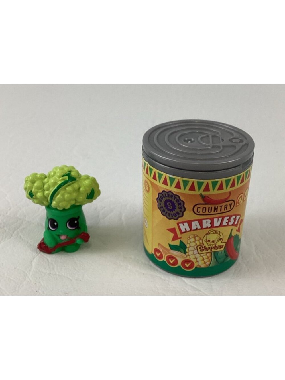 Shopkins Moose Toys Season 1 Rockin Broc #1-002 Fruit and Veggie Figure Can Lot